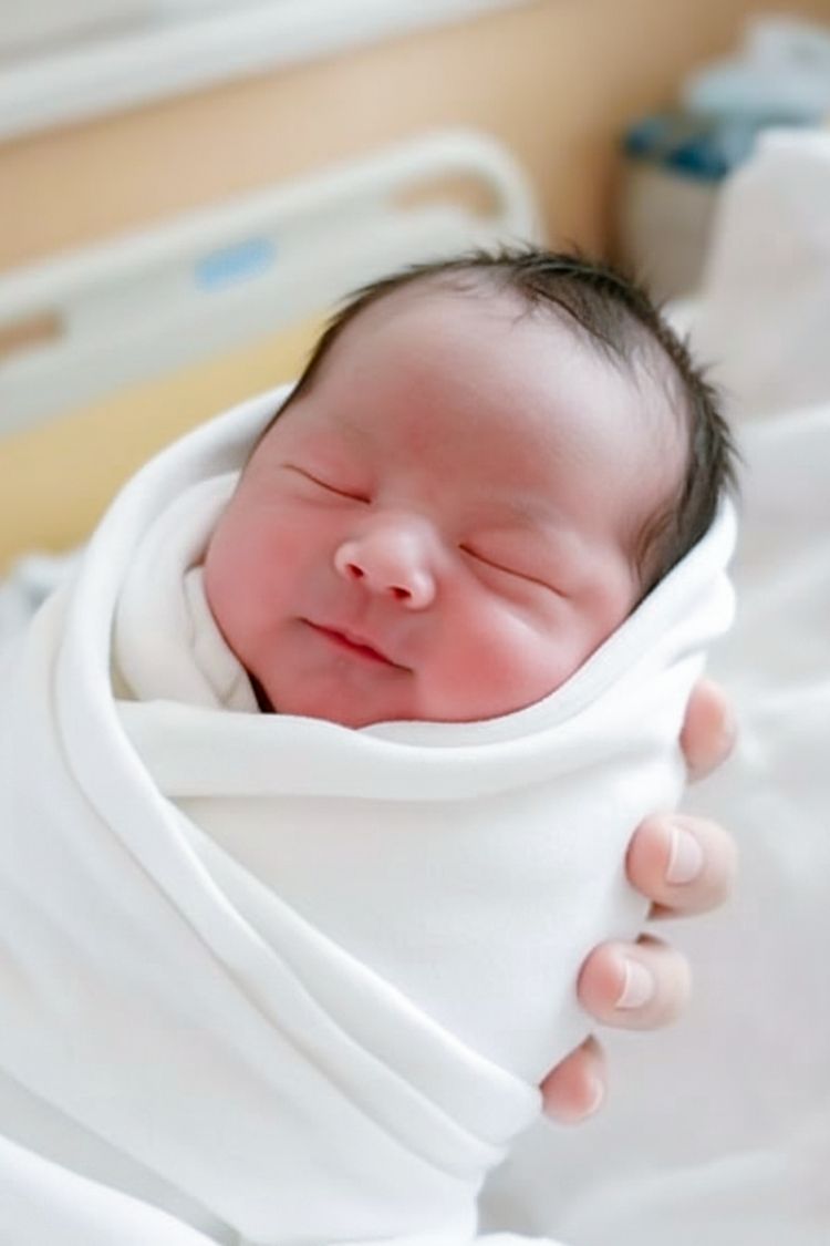 em bé mới sinh dễ thương